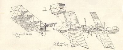 Santos-Dumont 14-B15 doodle