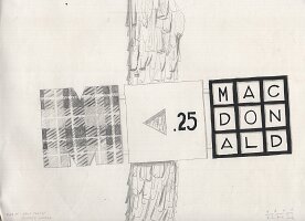 Quarter-mile marker (Macdonald plaid on the left)