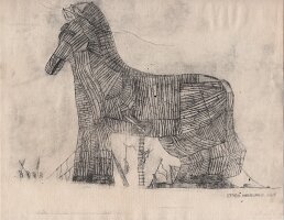 Trojan horse dry-point etching