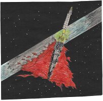 General Projects spaceship over Ringworld