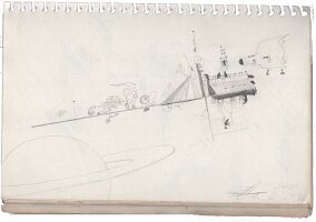 Untitled (flying platform)