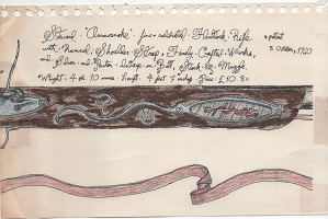 Steward ''Arrowsnake'' flintlock rifle (#2)