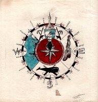 Compass rose